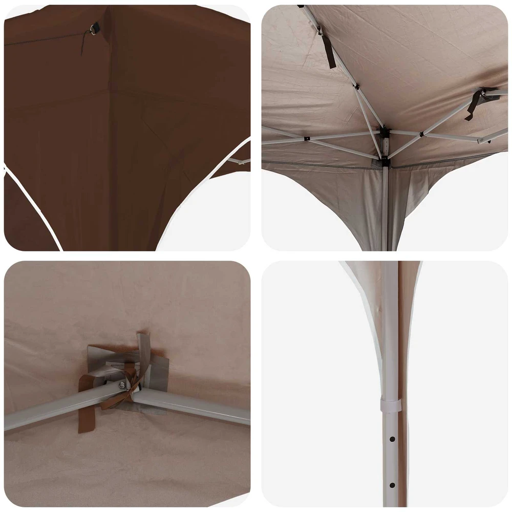 Pop-up šventinis palapinė 575 x 288 x 245 cm Ruda