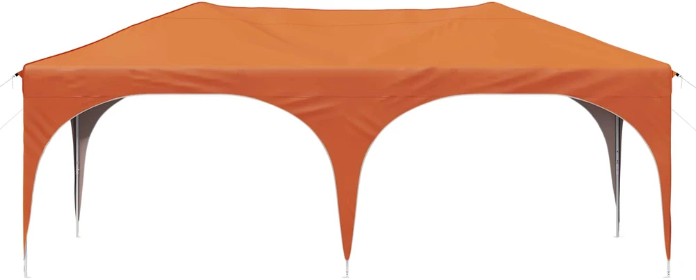Pop-up šventinis palapinė 575 x 288 x 245 cm Oranžinė
