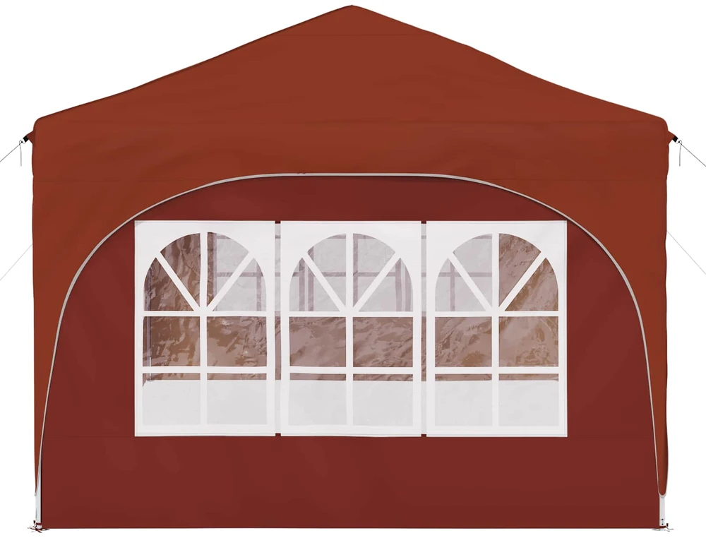 Pop-up šventinis palapinė 575 x 288 x 245 cm Terakotos