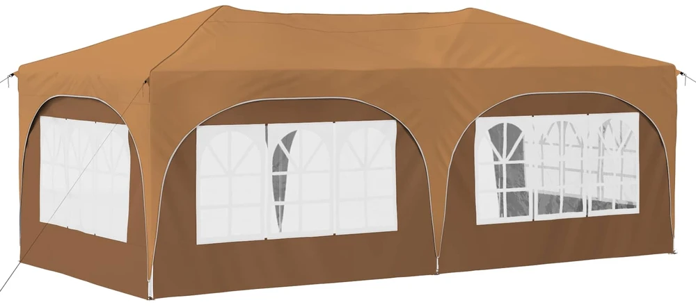 Pop-up šventinis palapinė 575 x 288 x 245 cm Smėlio