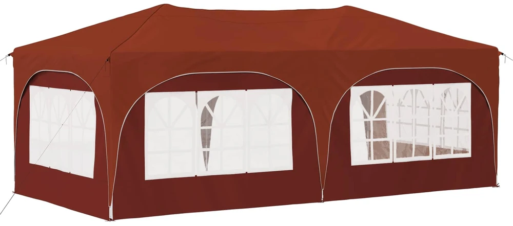 Pop-up šventinis palapinė 575 x 288 x 245 cm Terakotos