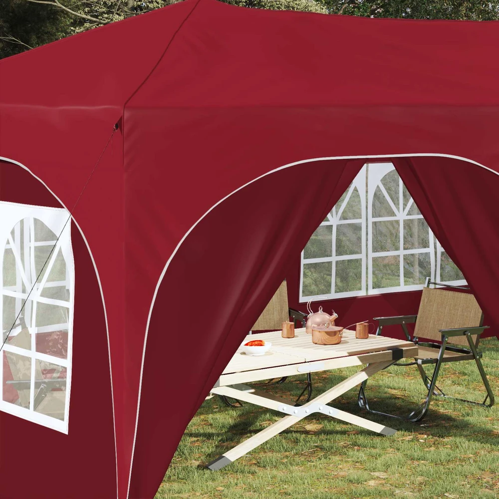 Pop-up šventinis palapinė 575 x 288 x 245 cm Vyšninė