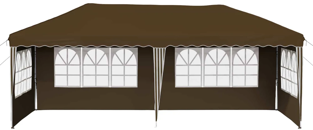 Pop-up šventinis palapinė 575 x 289 x 245 cm Taupe