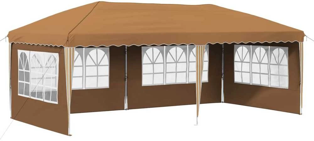 Pop-up šventinis palapinė 575 x 289 x 245 cm Smėlio