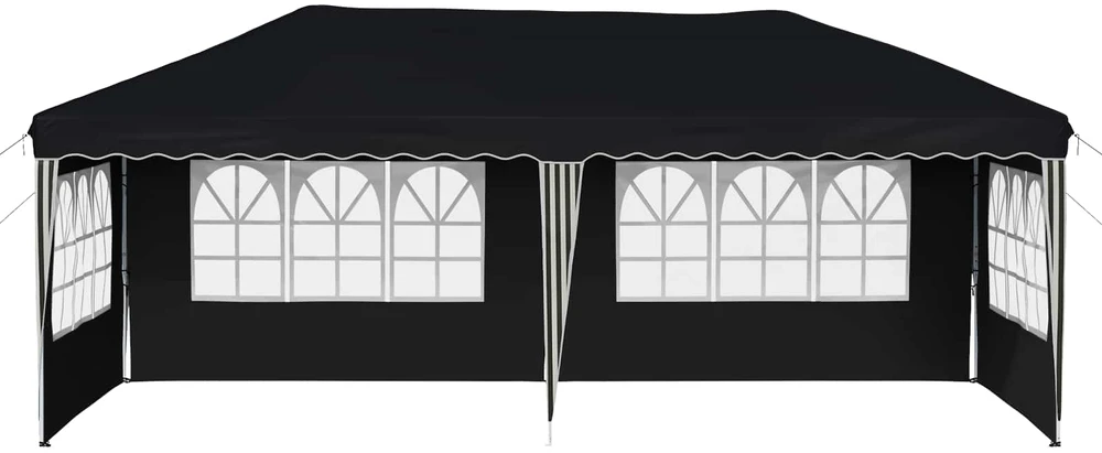 Pop-up šventinis palapinė 575 x 289 x 245 cm Antracitas