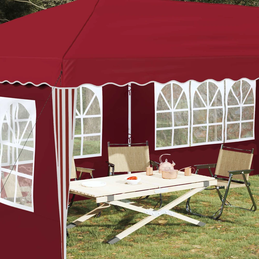 Pop-up šventinis palapinė 575 x 289 x 245 cm Vyšninė