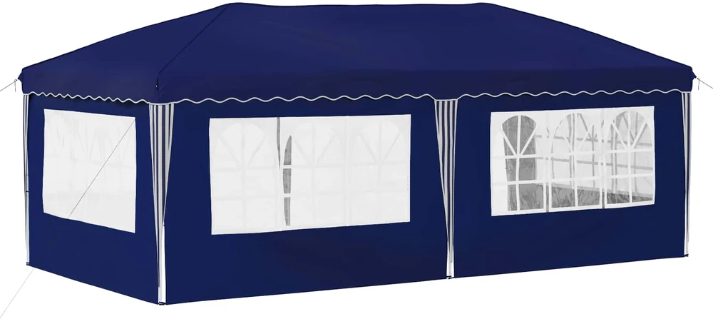 Pop-up šventinis palapinė 574 x 289 x 245 cm Mėlyna