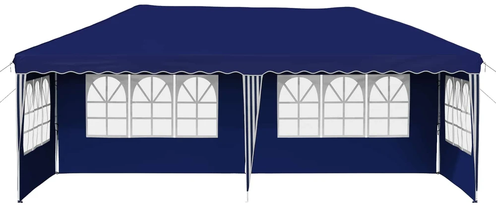 Pop-up šventinis palapinė 574 x 289 x 245 cm Mėlyna