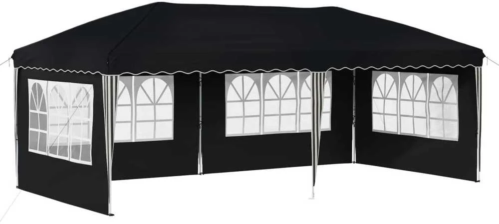Pop-up šventinis palapinė 575 x 289 x 245 cm Antracitas