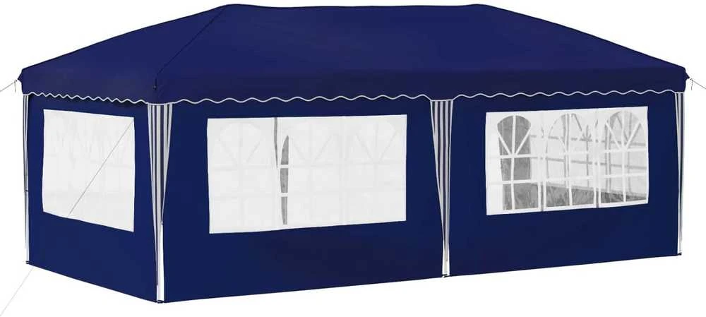 Pop-up šventinis palapinė 575 x 289 x 245 cm Mėlyna