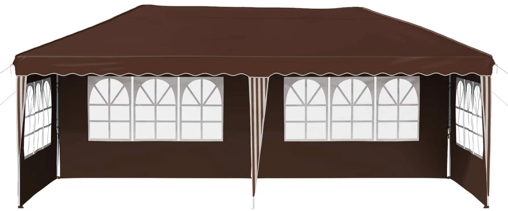 Pop-up šventinis palapinė 575 x 289 x 245 cm Ruda