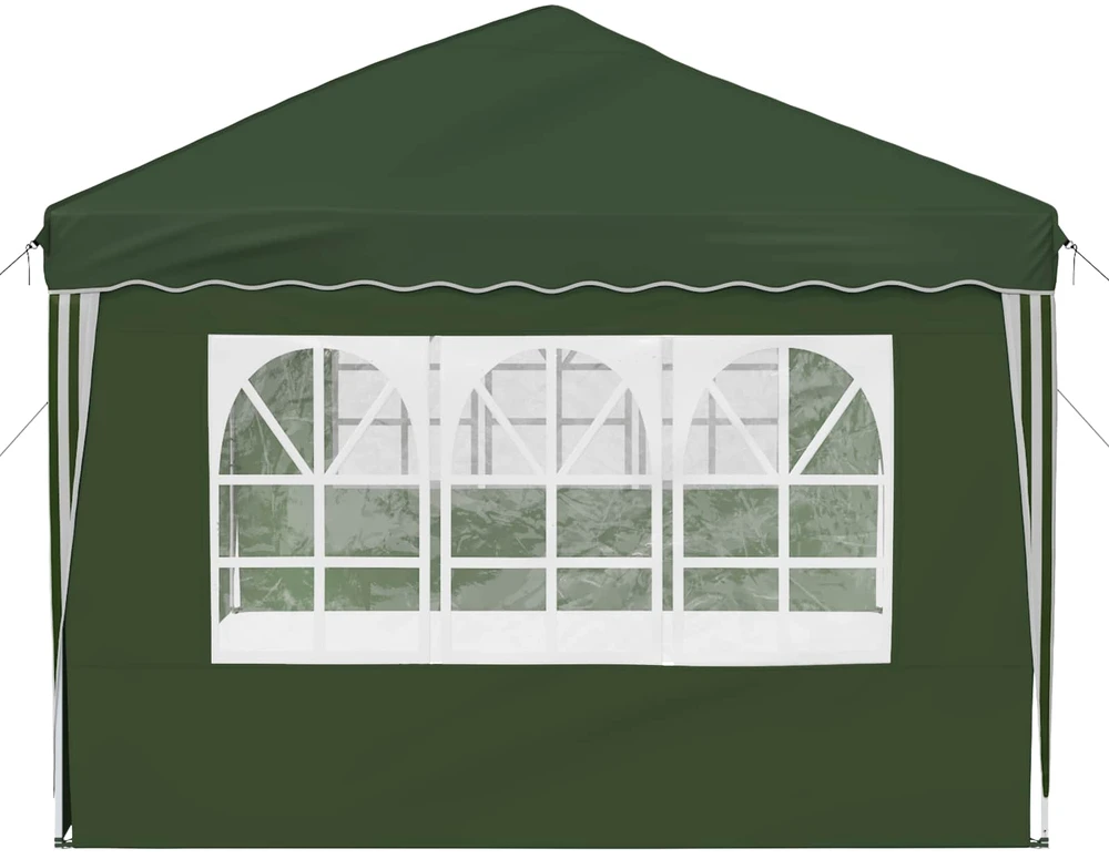 Pop-up šventinis palapinė 575 x 289 x 245 cm Žalia