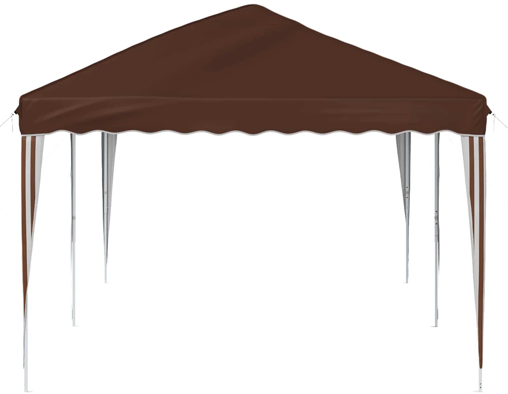 Pop-up šventinis palapinė 575 x 290 x 245 cm Ruda