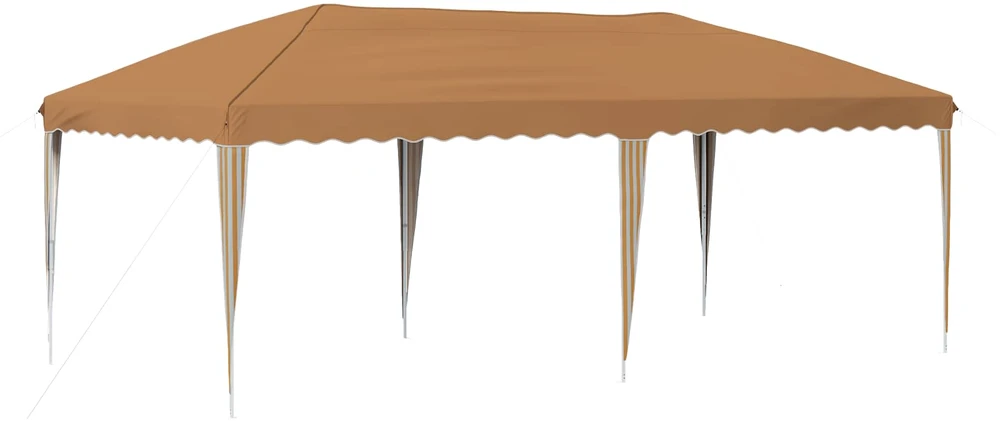 Pop-up šventinis palapinė 575 x 290 x 245 cm Smėlio