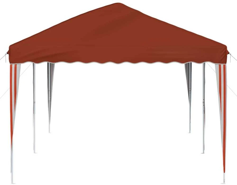 Pop-up šventinis palapinė 575 x 290 x 245 cm Terakotos