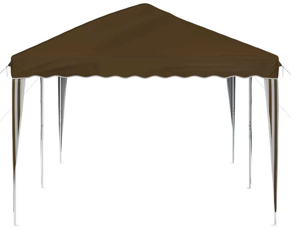 Pop-up šventinis palapinė 575 x 290 x 245 cm Taupe