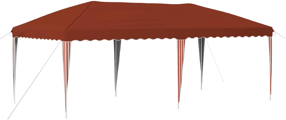 Pop-up šventinis palapinė 575 x 290 x 245 cm Terakotos