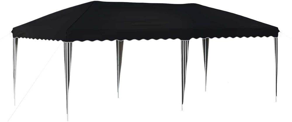 Pop-up šventinis palapinė 575 x 290 x 245 cm Antracitas