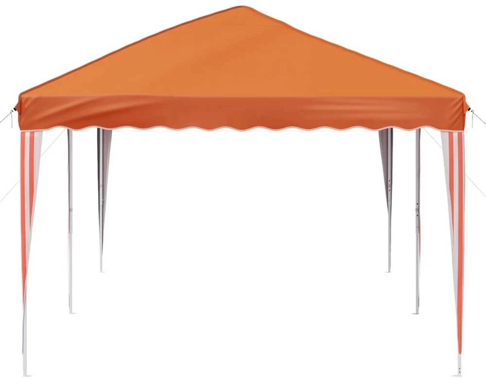 Pop-up šventinis palapinė 575 x 290 x 245 cm Oranžinė