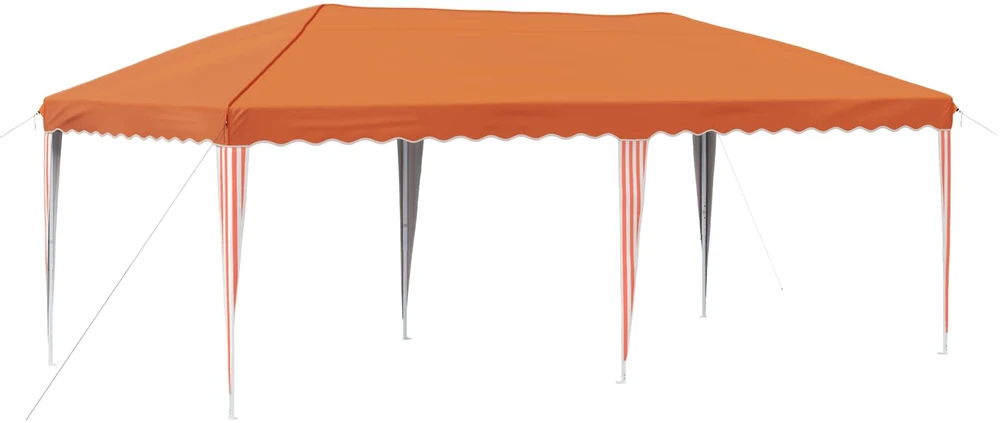 Pop-up šventinis palapinė 575 x 290 x 245 cm Oranžinė