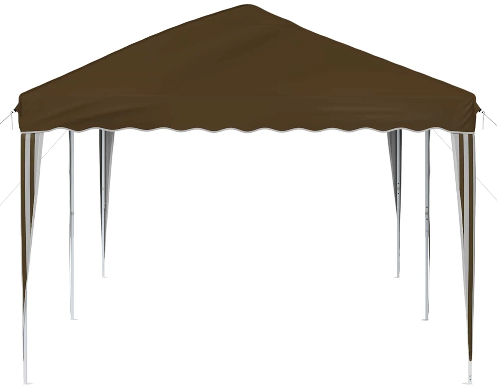 Pop-up šventinis palapinė 575 x 290 x 245 cm Taupe
