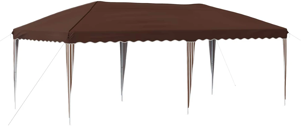 Pop-up šventinis palapinė 575 x 290 x 245 cm Ruda