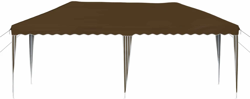 Pop-up šventinis palapinė 575 x 290 x 245 cm Taupe