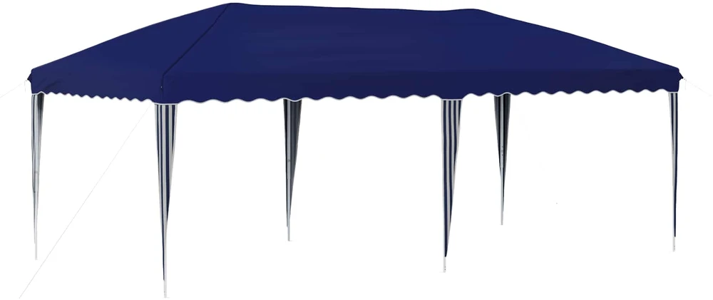 Pop-up šventinis palapinė 575 x 290 x 245 cm Mėlyna
