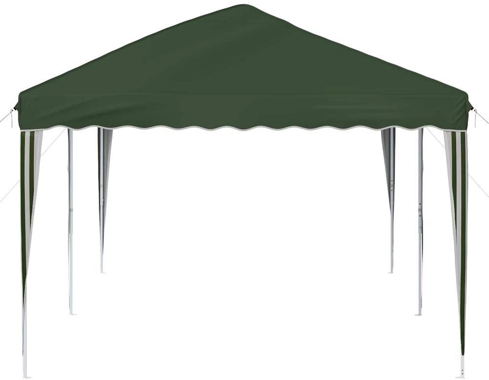 Pop-up šventinis palapinė 575 x 290 x 245 cm Žalia