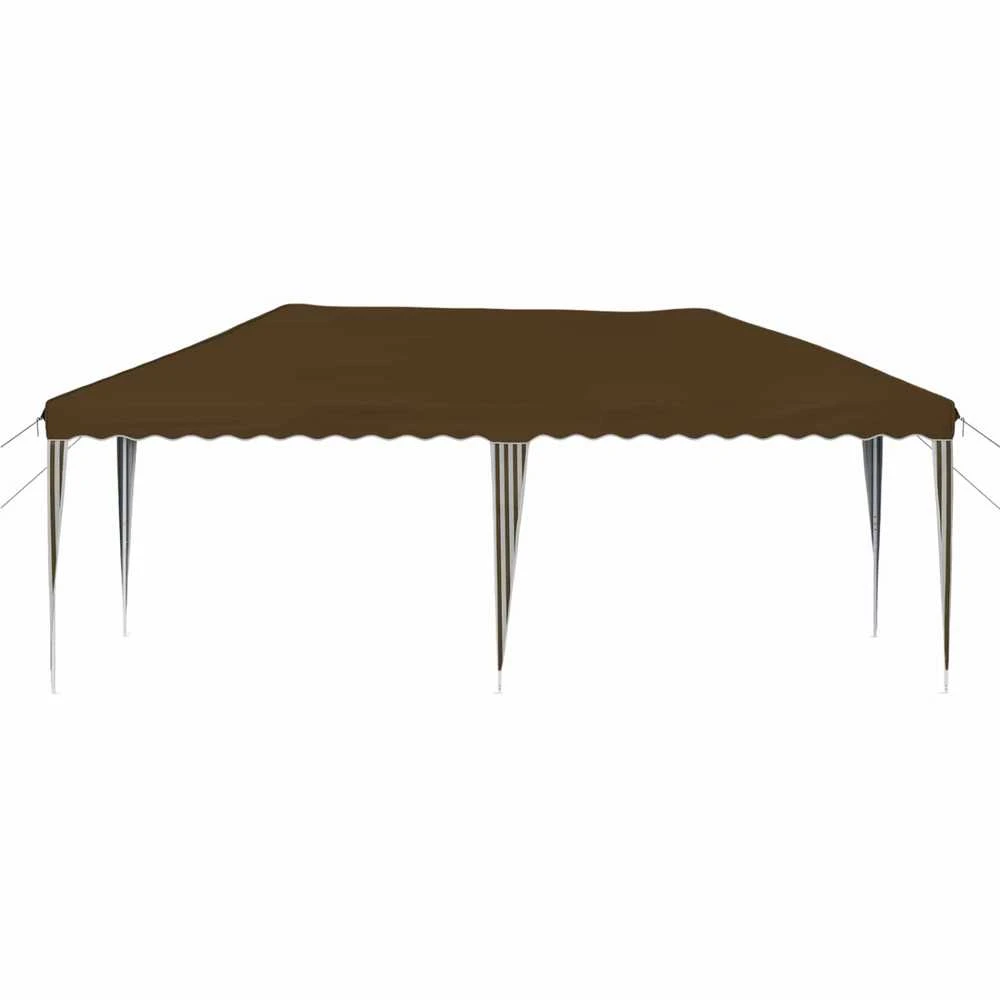 Pop-up šventinis palapinė 575 x 290 x 245 cm Taupe
