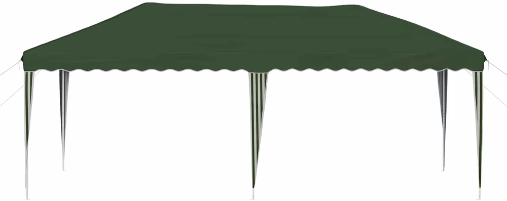 Pop-up šventinis palapinė 575 x 290 x 245 cm Žalia