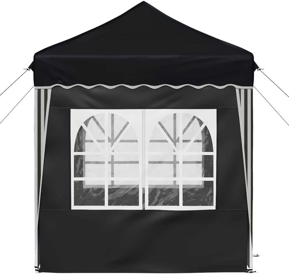 Pop-up šventinis palapinė 195 x 195 x 245 cm Antracito