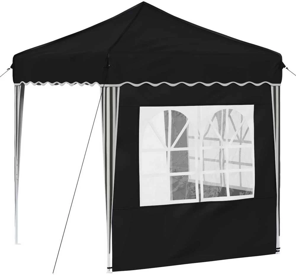 Pop-up šventinis palapinė 195 x 195 x 245 cm Antracito