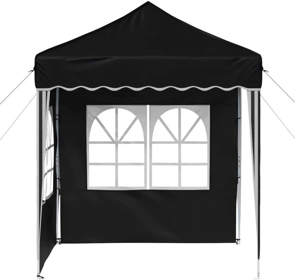 Pop-up šventinis palapinė 195 x 195 x 245 cm Antracito