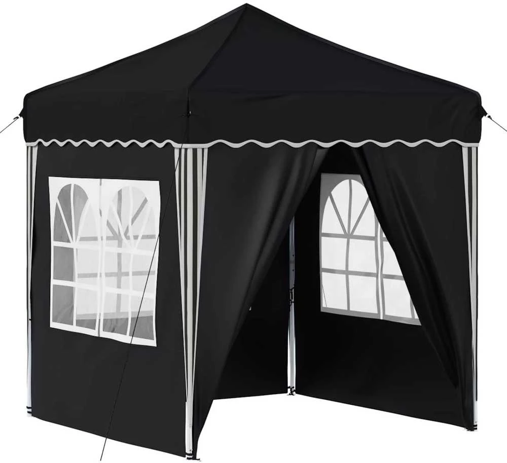 Pop-up šventinis palapinė 195 x 195 x 245 cm Antracito