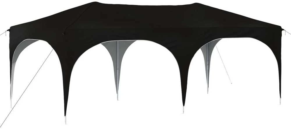 Pop-up šventinis palapinė 575 x 288 x 245 cm Juoda