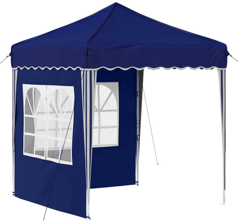 Pop-up šventinis palapinė 195 x 195 x 245 cm Mėlyna