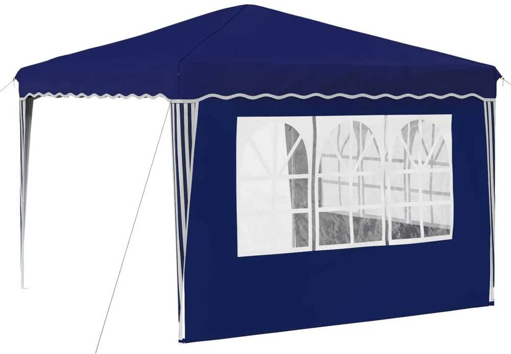 Pop-up šventinis palapinė 288 x 288 x 245 cm Mėlyna