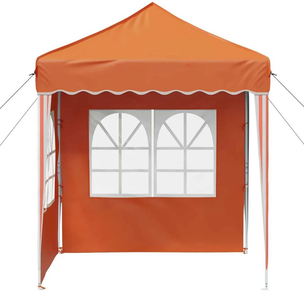 Pop-up šventinis palapinė 195 x 195 x 245 cm Oranžinė