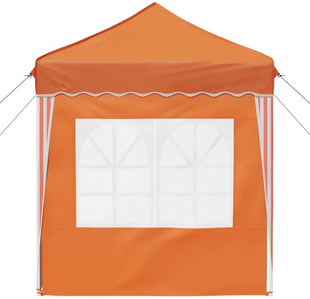 Pop-up šventinis palapinė 195 x 195 x 245 cm Oranžinė