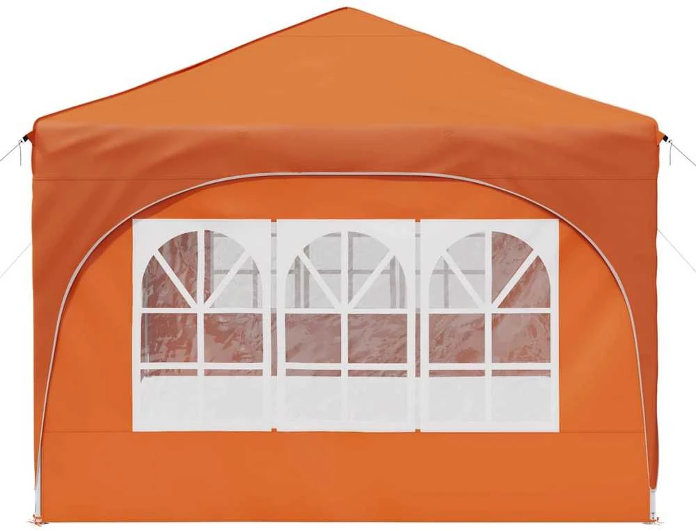 Pop-up šventinis palapinė 575 x 288 x 245 cm Oranžinė