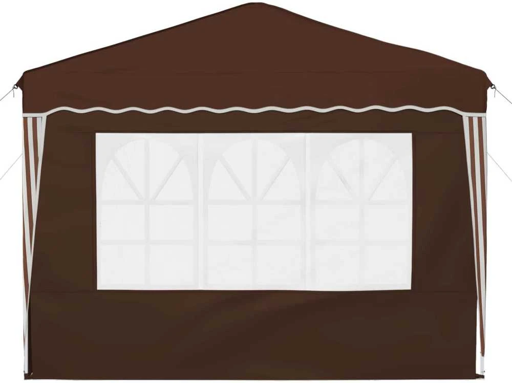 Pop-up šventinis palapinė 288 x 288 x 245 cm Ruda