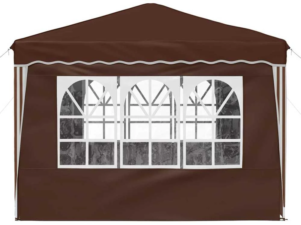 Pop-up šventinis palapinė 288 x 288 x 245 cm Ruda