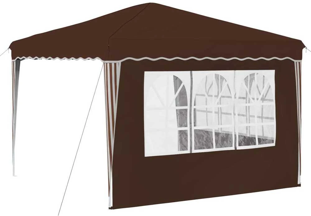 Pop-up šventinis palapinė 288 x 288 x 245 cm Ruda