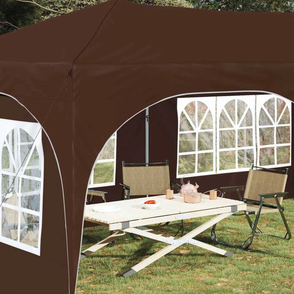 Pop-up šventinis palapinė 575 x 288 x 245 cm Ruda