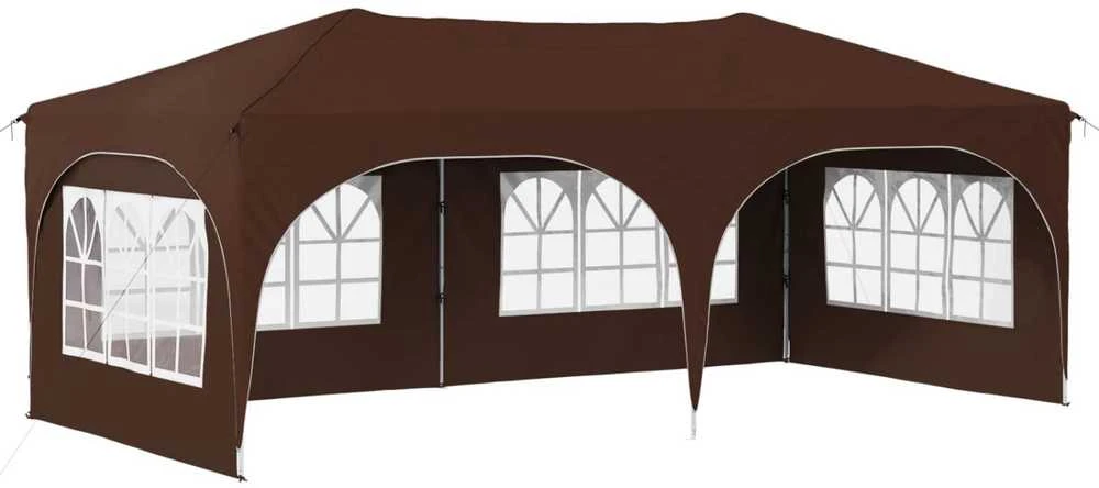 Pop-up šventinis palapinė 575 x 288 x 245 cm Ruda