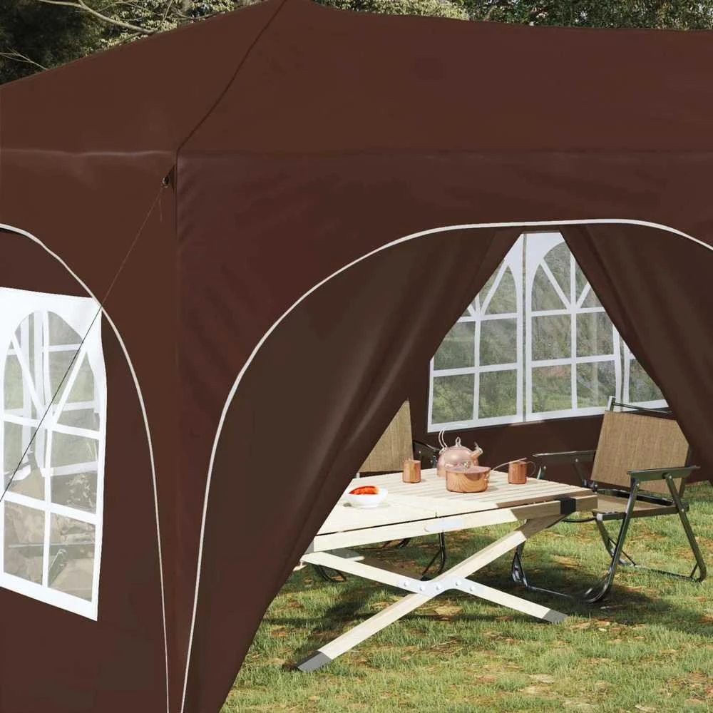 Pop-up šventinis palapinė 575 x 288 x 245 cm Ruda