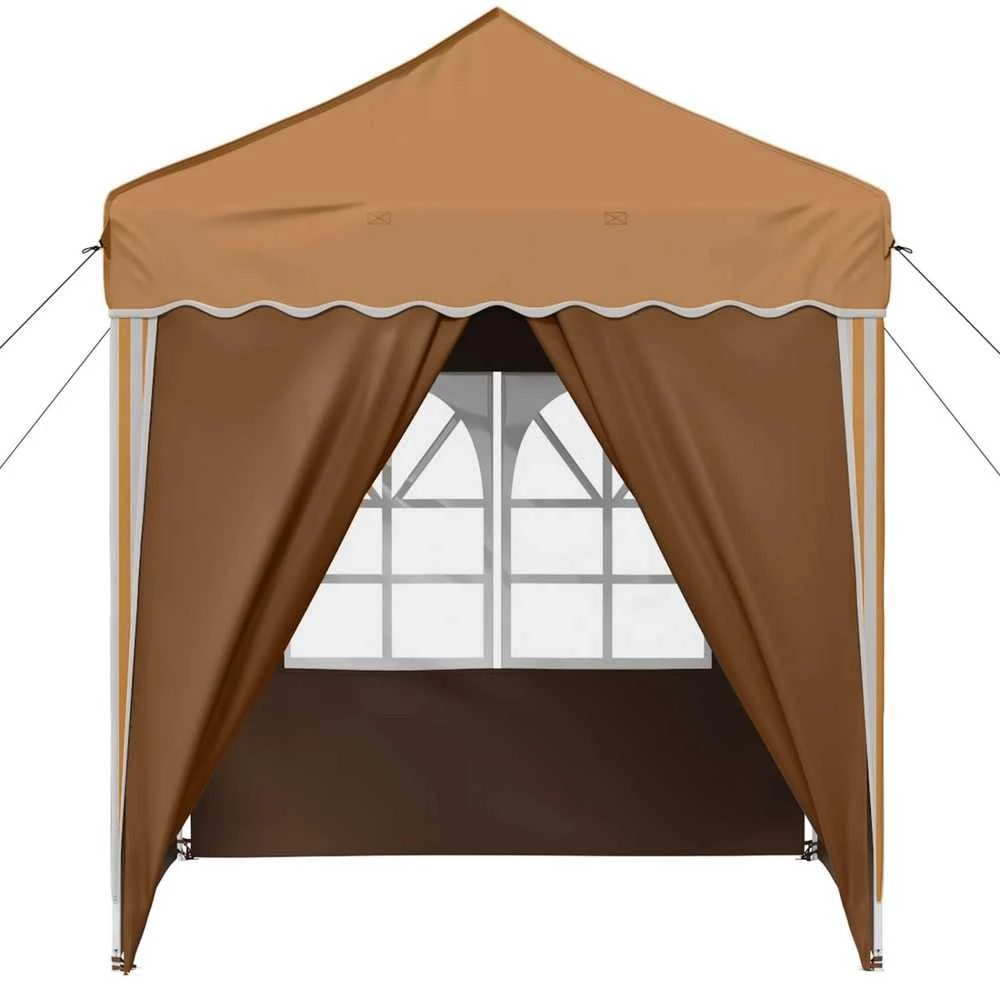 Pop-up šventinis palapinė 195 x 195 x 245 cm Smėlio