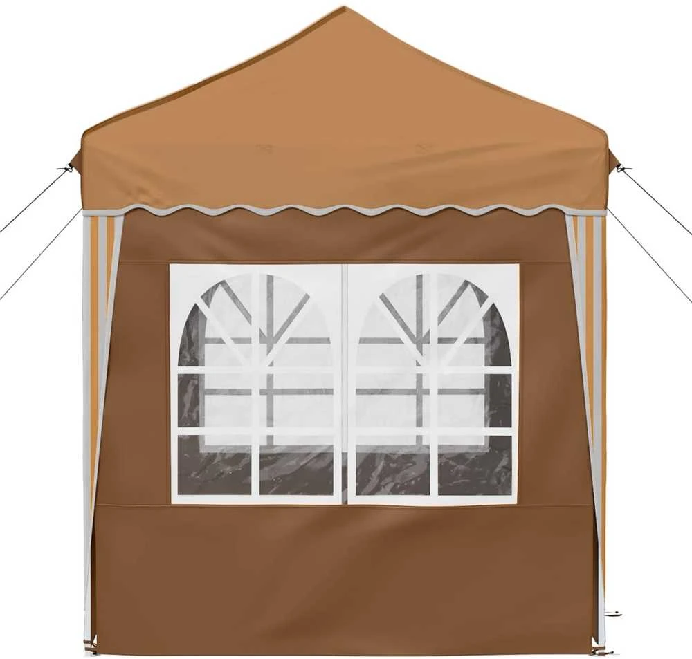 Pop-up šventinis palapinė 195 x 195 x 245 cm Smėlio
