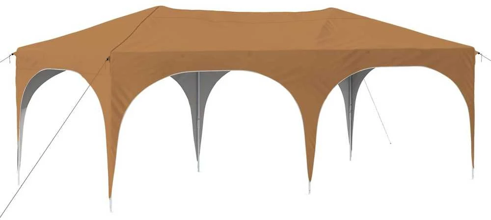 Pop-up šventinis palapinė 575 x 288 x 245 cm Smėlio